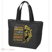 The Comeback Is Always Greater Than The Setback Lion Zoo Tote Bag thumb 3