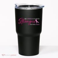 The Comeback Is Always Stronger Than Setback Breast Cancer Tumbler thumb 0