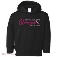 The Comeback Is Always Stronger Than Setback Breast Cancer Toddler Hoodie thumb 0