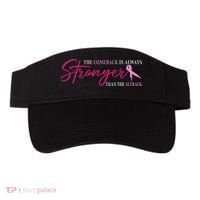 The Comeback Is Always Stronger Than Setback Breast Cancer Visor thumb 0