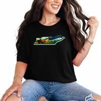 Tennessee Cartoon Illustration Comfort Colors T-Shirt thumb 0