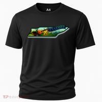 Tennessee Cartoon Illustration Cooling Performance Crew T-Shirt thumb 0