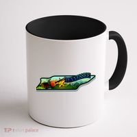 Tennessee Cartoon Illustration Coffee Mug thumb 1