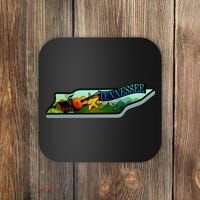 Tennessee Cartoon Illustration Coaster thumb 0