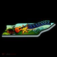 Tennessee Cartoon Illustration Mousepad thumb 1
