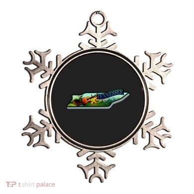 Tennessee Cartoon Illustration Ornament
