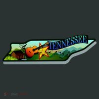 Tennessee Cartoon Illustration Infant Baby Jersey Bodysuit thumb 2