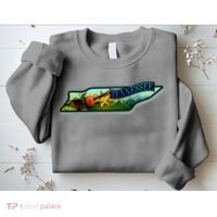 Tennessee Cartoon Illustration Sweatshirt thumb 2