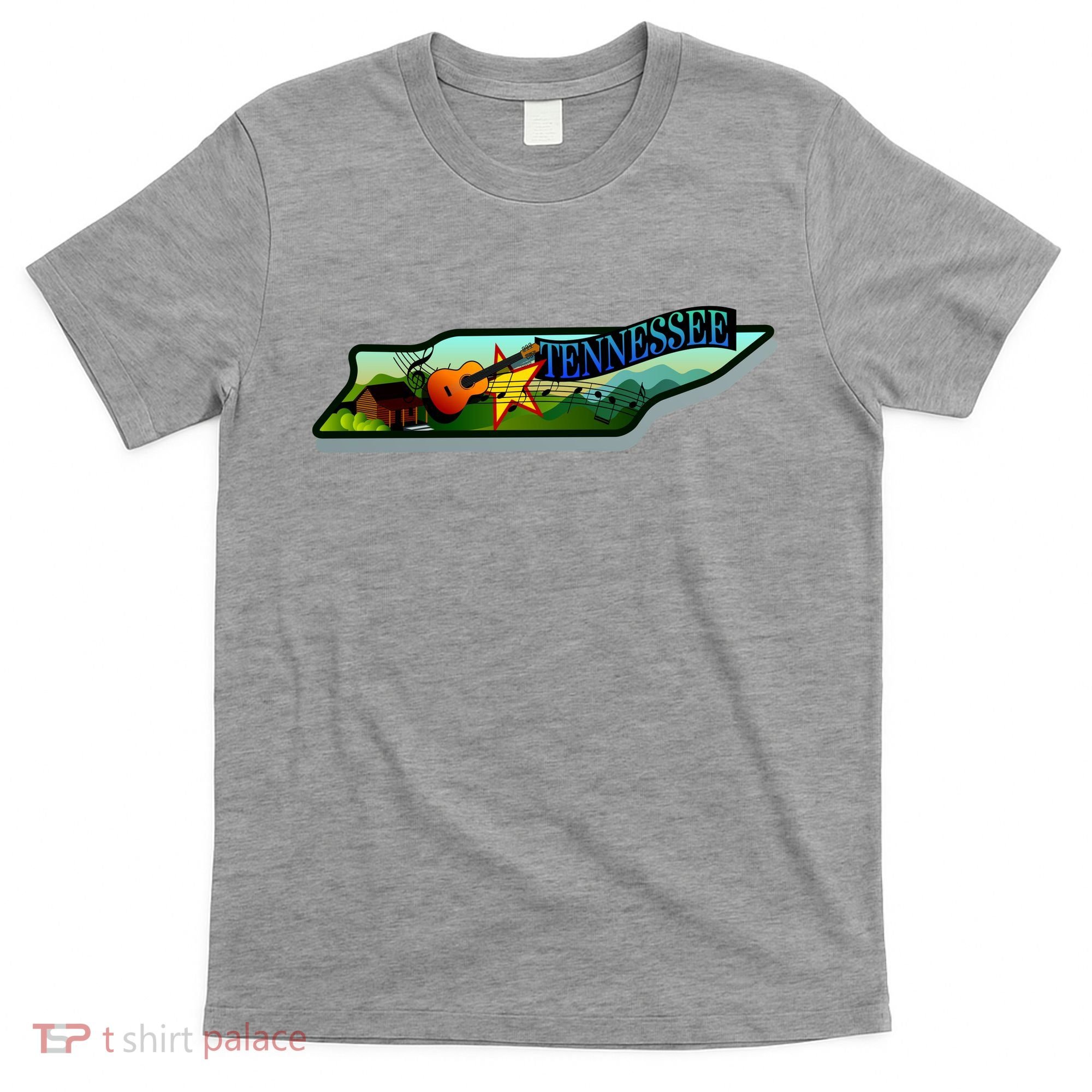 Tennessee Cartoon Illustration T-Shirt