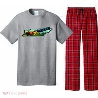 Tennessee Cartoon Illustration Pajama Set thumb 0