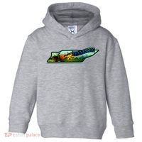 Tennessee Cartoon Illustration Toddler Hoodie thumb 0
