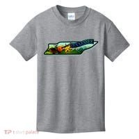 Tennessee Cartoon Illustration Kids T-Shirt thumb 0