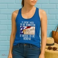 The Constitution It Doesnt Need To Be Rewritten It Needs To Be Reread Women's Tank Top thumb 2