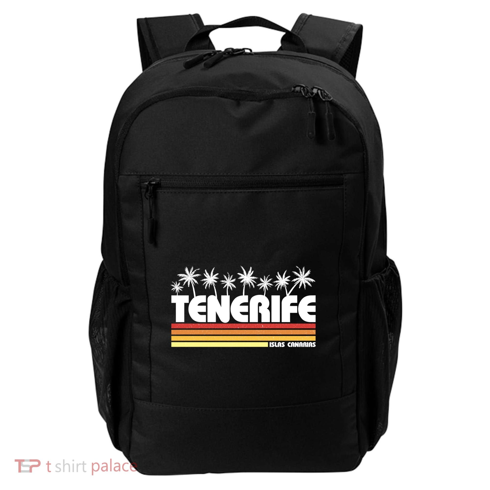 Tenerife Canary Islands Spain Retro Tourism Gift Backpack