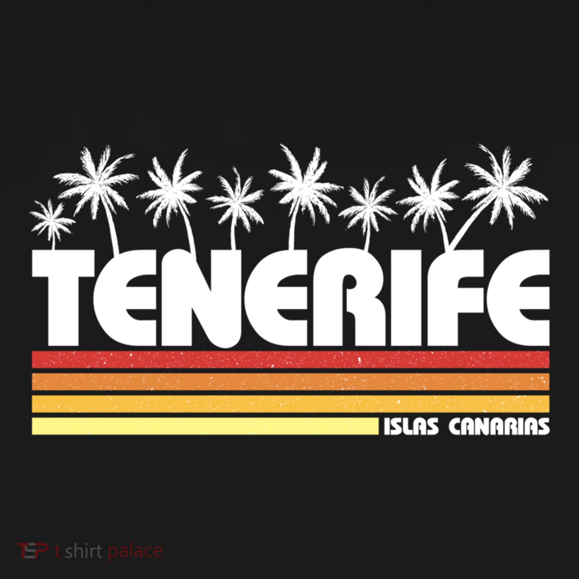 Tenerife Canary Islands Spain Retro Tourism Gift Pajama Set