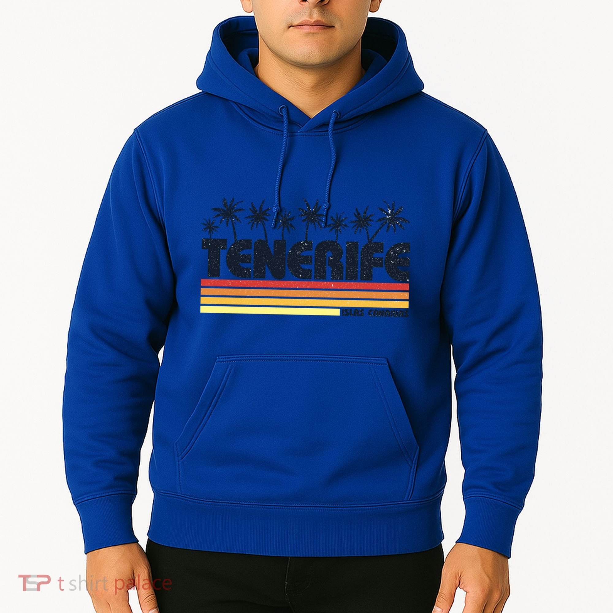 Tenerife Canary Islands Spain Retro Tourism Gift Hoodie