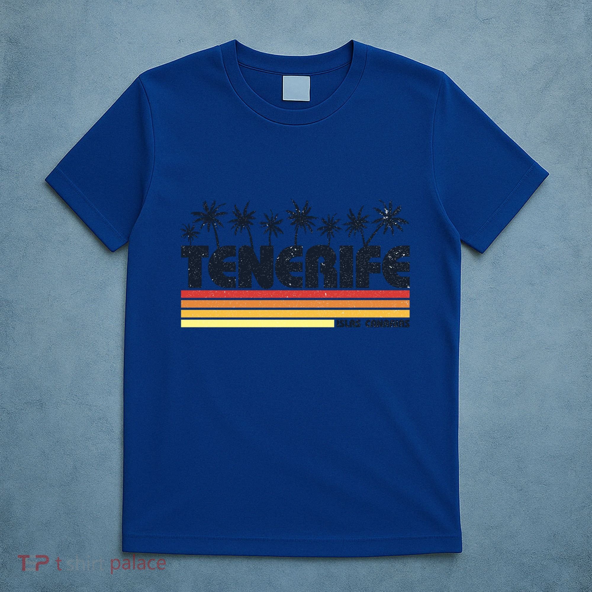 Tenerife Canary Islands Spain Retro Tourism Gift T-Shirt