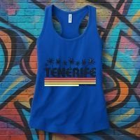 Tenerife Canary Islands Spain Retro Tourism Gift Women's Tank Top thumb 3