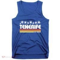 Tenerife Canary Islands Spain Retro Tourism Gift Tank Top thumb 0