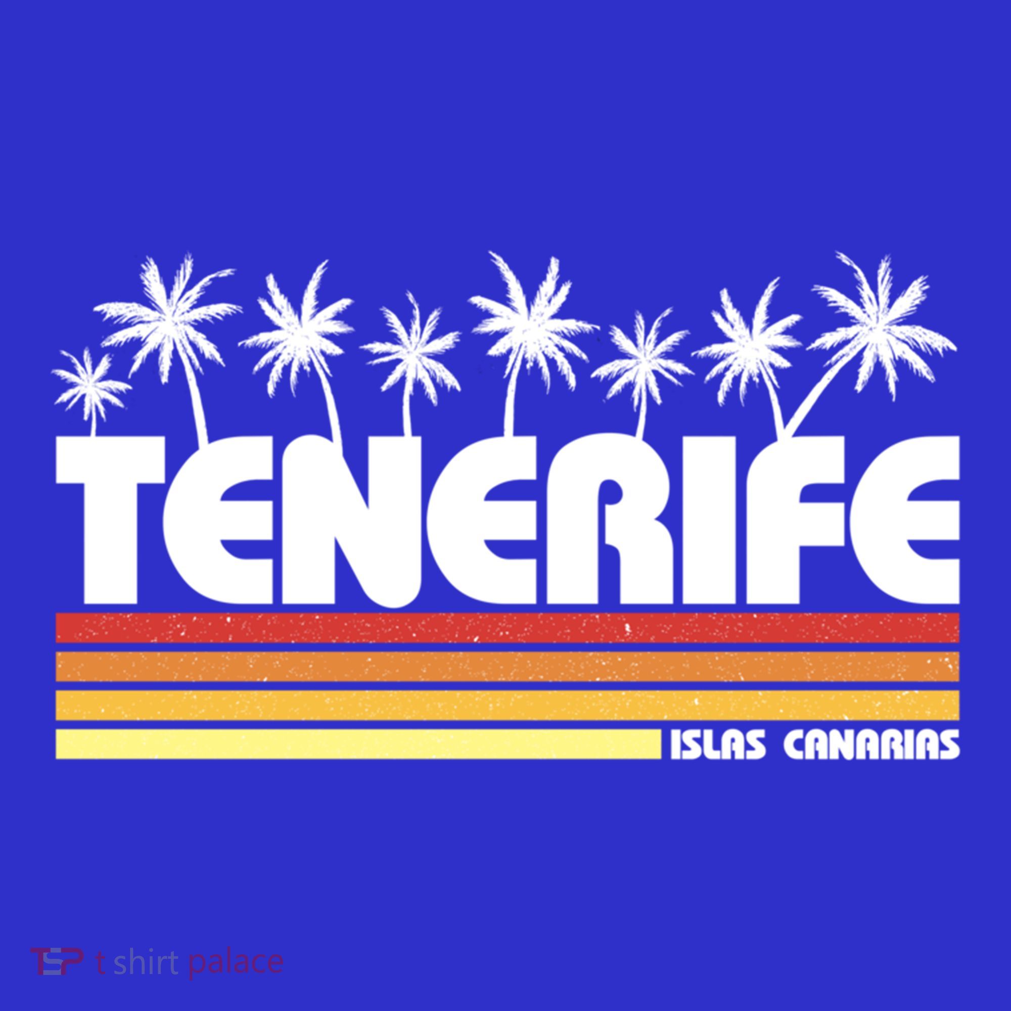 Tenerife Canary Islands Spain Retro Tourism Gift Tank Top