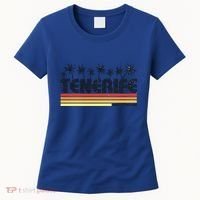 Tenerife Canary Islands Spain Retro Tourism Gift Women's T-Shirt thumb 0