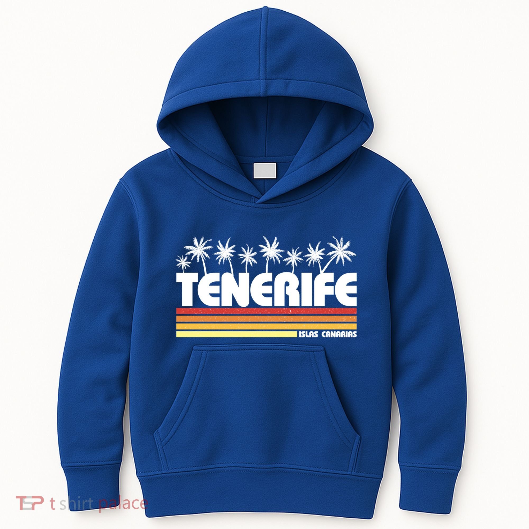 Tenerife Canary Islands Spain Retro Tourism Gift Kids Hoodie