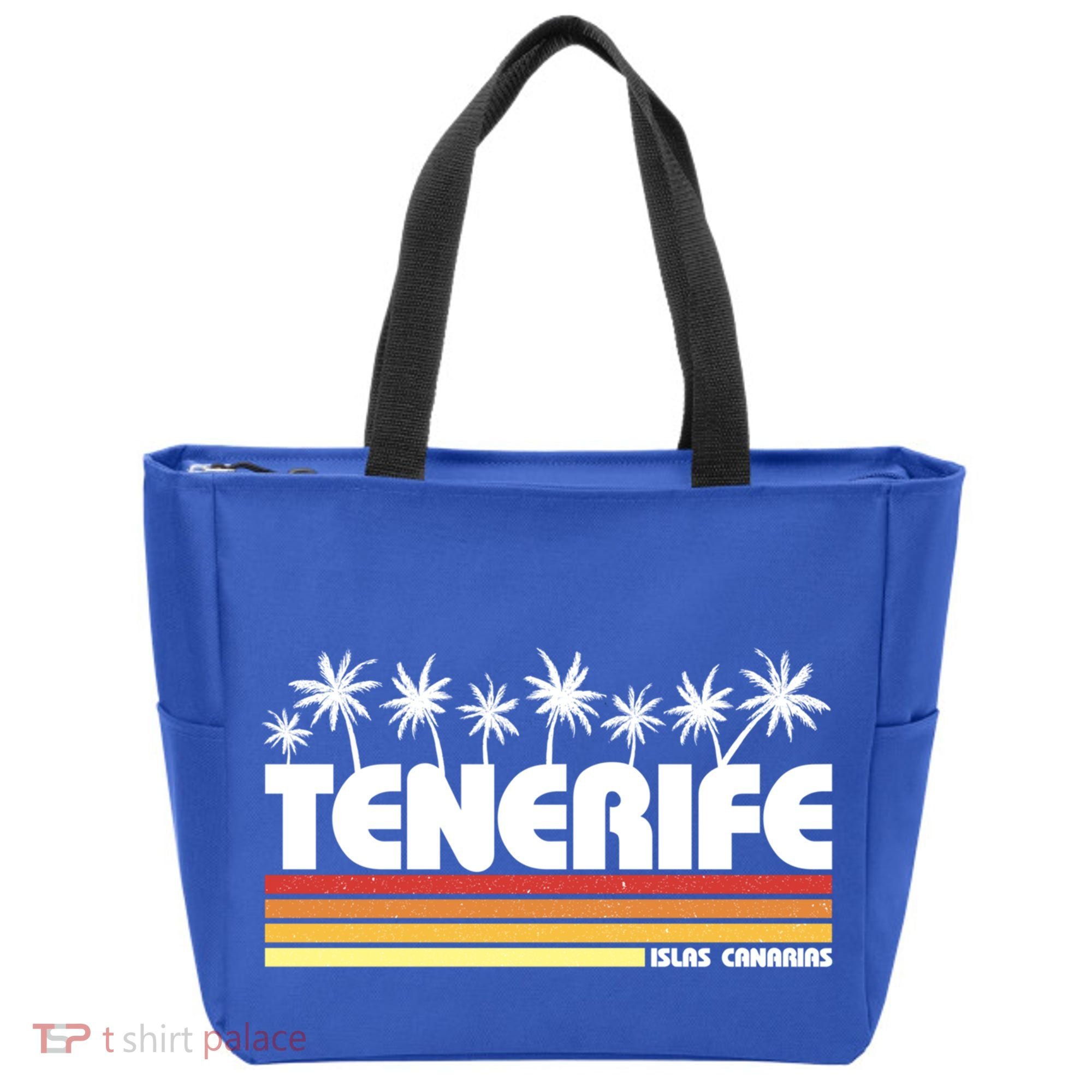 Tenerife Canary Islands Spain Retro Tourism Gift Tote Bag