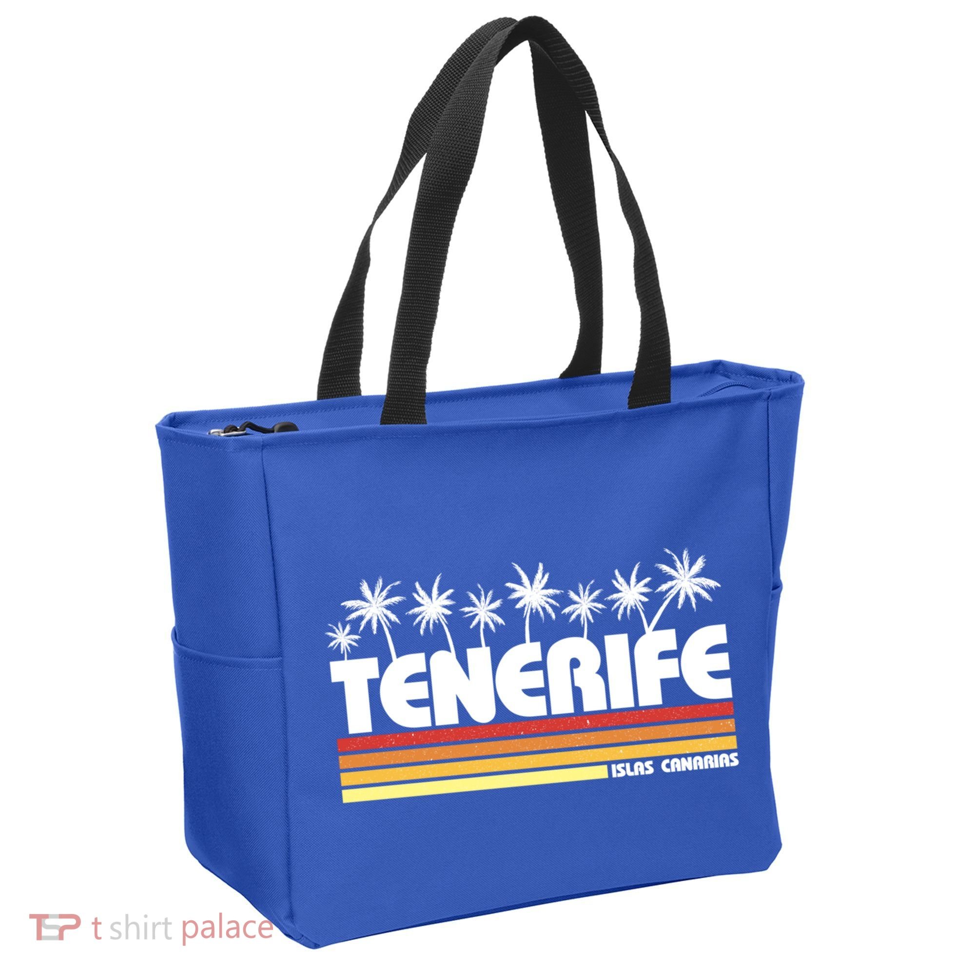 Tenerife Canary Islands Spain Retro Tourism Gift Tote Bag