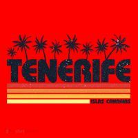 Tenerife Canary Islands Spain Retro Tourism Gift Santa Hat thumb 1