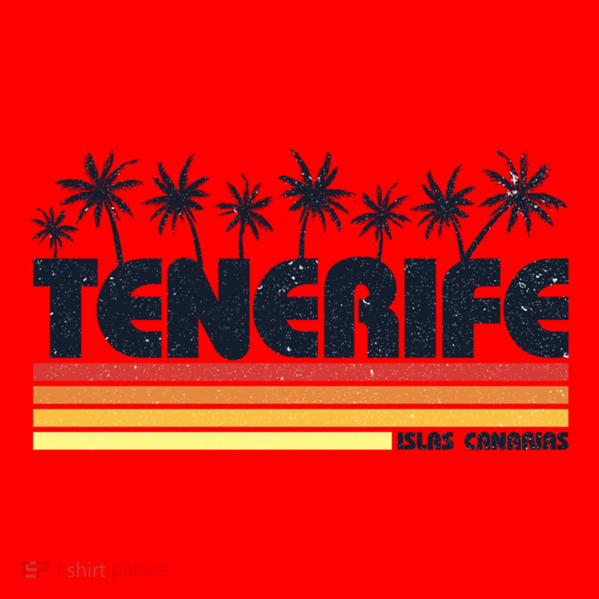 Tenerife Canary Islands Spain Retro Tourism Gift Santa Hat