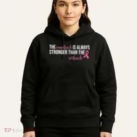 The Comeback Is Always Stronger Than Setback Breast Cancer Hoodie thumb 5