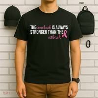 The Comeback Is Always Stronger Than Setback Breast Cancer T-Shirt thumb 6