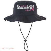 The Comeback Is Always Stronger Than Setback Breast Cancer Bucket Hat thumb 0