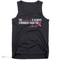 The Comeback Is Always Stronger Than Setback Breast Cancer Tank Top thumb 0