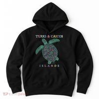 Turks & Caicos Islands Sea Turtle Hoodie thumb 0