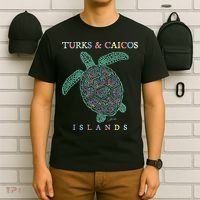 Turks & Caicos Islands Sea Turtle T-Shirt thumb 6