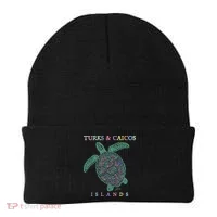 Turks & Caicos Islands Sea Turtle Beanie thumb 0
