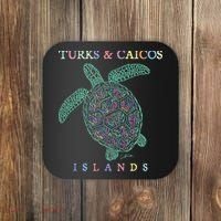 Turks & Caicos Islands Sea Turtle Coaster thumb 0