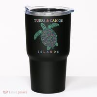 Turks & Caicos Islands Sea Turtle Tumbler thumb 0