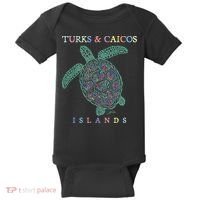 Turks & Caicos Islands Sea Turtle Baby Bodysuit thumb 0