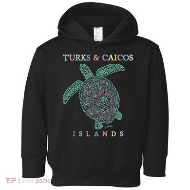 Turks & Caicos Islands Sea Turtle Toddler Hoodie