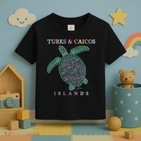 Turks & Caicos Islands Sea Turtle Toddler T-Shirt thumb 3