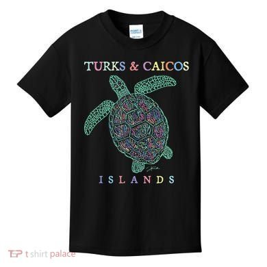Turks & Caicos Islands Sea Turtle Kids T-Shirt