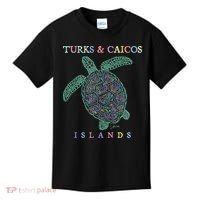 Turks & Caicos Islands Sea Turtle Kids T-Shirt thumb 0
