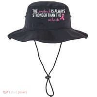 The Comeback Is Always Stronger Than Setback Breast Cancer Bucket Hat thumb 0