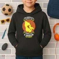 The Church Is A Hospital For Sinners Not A Museum For Saints Kids Hoodie thumb 2