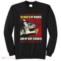 The Cheese Is My Weakness And My Very Strength Rat Japanese Sweatshirt thumb 0