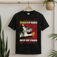The Cheese Is My Weakness And My Very Strength Rat Japanese T-Shirt thumb 2