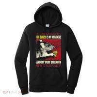 The Cheese Is My Weakness And My Very Strength Rat Japanese Women's Hoodie thumb 0
