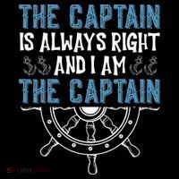 The Captain Is Always Right And I Am The Captain Funny Coffee Mug thumb 5